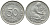 ФРГ 50 ПФЕННИГОВ 1982 F КМ 109.2 J.384a медно-никель 4392-1053
