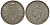 Британская Индия 1 рупия 1940 Георг VI (1936-1952) KM 556 серебро 4044-645
