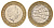 Великобритания 2 фунта 2001 Елизавета II (1952-2022), столетие трансатлантическому радио KM 1014, Spink 4572 (K11) биметалл 4111-445