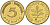 ФРГ 5 пфеннигов 1991 D KM 107, J.382 сталь плакированная латунью 4174-1113