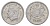 Монако 1 франк 1943 Луи II (1922-1949) KM 120 алюминий 4646-936