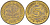 ФРГ 5 ПФЕННИГОВ 1983 F KM 107, J. 382 сталь плакированная латунью 4181-1017