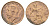 Великобритания 1/2 пенни 1913 Георг V (1910-1936) KM 809, Spink 4056 бронза 3996-817