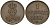 Ганновер 1 пфенниг 1850 B, Эрнст Август (1837-1851) KM 201.1, AKS 129, J. 74 медь 4608-1058