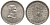 Уругвай 25 сентесимо 1960 KM 40 медно-никель 4169-956