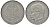 ФРГ 2 марки 1960 G, Макс Планк KM 116, J. 392 медно-никель плакированный никелем 4681-643