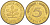 ФРГ 5 ПФЕННИГОВ 1976 G KM 107, J. 382 сталь плакированная латунью 4181-948