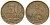 Россия 50 копеек 1997 СПМД KM 603 латунь 4167-1124