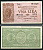 Италия 1 лира 1944 подписи Di Cristina, Cavallaro, Parisi Pick 29 c, Grapanzano BS 8  бумага  aUNC 8614-7-4-1