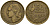 Франция 50 франков 1951 B, Петух KM 918.1, Le Franc 425.5 алюминиевая бронза 4157-222