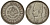 Египет 5 пиастров 1937 АН1356, Фарук (1936-1952) KM 366 серебро 603-434