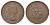ЮАР 1 пенни 1956 Елизавета II (1952-2022), парусник KM 46 бронза 4517-1232