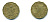 Великобритания 3 пенса 1940 Георг VI (1936-1952) KM 849, Spink 4112 никель латунь 4383-247