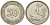 ФРГ 50 пфеннигов 1949 J KM 104, J. 379 медно-никель 112-948