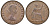 Великобритания 1 пенни 1966 Елизавета II (1952-2022) KM 897, Spink 4157 бронза 51-2331