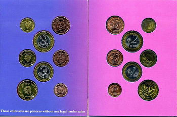 Армения набор из 8 монет 2004 1 евроцент-2 евро, европробники, в оригинальном буклете UNC 00-00