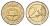 Нидерланды 2 евро 2007 50 лет подписанию Римского договора KM 273 биметалл UNC 1085-5-65