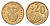 ЮАР 20 центов 2004 герб, цветок протея KM 328 сталь плакированная бронзой UNC 4687-556