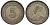 Стрейтс-Сетлментс 5 центов 1935 Георг V (1910-1936) КМ 36 серебро 53-537