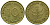 ФРГ 10 ПФЕННИГОВ 1969 J KM 108, J. 383 сталь плакированная латунью 84-857