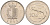 Мальта 10 центов 1992 золотая макрель KM 96 медно-никель 4588-236