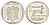 ЮАР 1 ранд 1997 KM 164 медь плакированная никелем aUNC 4627-326