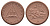 Мюнстерберг 50 пфеннигов ND (1921) Men05 18133.14, Scheuch 204a фарфор 1094-10-31