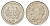 ФРГ 2 марки 1971 F, Конрад Аденауэр KM 124, J. 406 медно-никель 3459-951