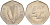 Ирландия 50 пенсов 1971 вальдшнеп KM 24 медно-никель UNC 4583-515