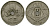 Бельгия 5 сантимов 1938 Belgique - Belgie KM 110 никель латунь 4173-626