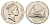 Фиджи 50 центов 1992 KM 54a цинк плакированная никелем UNC 4634-821