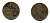 Ганновер 1 пфенниг 1846 B, Эрнст Август (1837-1851) KM 201.1, AKS 129, J. 74 медь 35-853