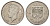 Фиджи 1 флорин 1937 Георг VI (1936-1952), год-тип KM 10 серебро 270-343