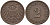 Германия 2 пфеннига 1912 A KM 16, J. 11, Weege 4 медь 100-317