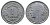 ФРАНЦИЯ 1 ФРАНК 1947 KM 885a.1 алюминий 261-425