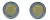 Мексика 1 песо 2004 KM 603 биметалл 3999-937