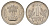 Индия 1 рупия 1977 KM 78.1 медно-никель UNC 3855-1025
