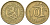 Финляндия 10 марок 1961 S KM 38 алюминиевая бронза 4169-731