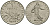 Франция 1 франк 1974 сеятель KM 925 никель 4135-837