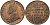 Британская Индия 1/4 анна 1936 Георг V (1910-1936) KM 512 бронза UNC 94-243