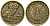 Греция 2 драхмы 1973 сова, феникс в огне KM 108 никель латунь 4138-756