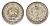 Иран 1 риал 1945 SH 1324, Мохаммед Реза Пехлеви (1941-1979) KM 1143 серебро 214-753