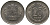 Индия 25 пайс 1988 ромб - Бомбей KM 49.1 медно-никель 4189-734