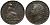 Великобритания 1/2 пенни 1826 Георг IV (1820-1830) KM 692, Spink 3824 медь 1518-244