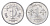 Пакистан 1 пайс 1974 KM 33 алюминий UNC 4396-1062