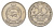 Цейлон 50 центов 1965 KM 132 медно-никель aUNC 4650-854