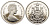 Канада 50 центов 1982 Елизавета II (1952-2022), герб KM 75.3 никель PROOF 3896-1634