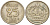 Швеция 25 эре 1959 TS, Густав VI Адольф (1950-1973) KM 824 серебро 4147-1065