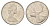 Канада 25 центов 1969 Елизавета II (1952-2022), олень KM 62b никель 4688-434