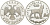 Россия 3 рубля 1995 ЛМД, серия сохраним наш мир, рысь KM 474 серебро PROOF 1098-5-22